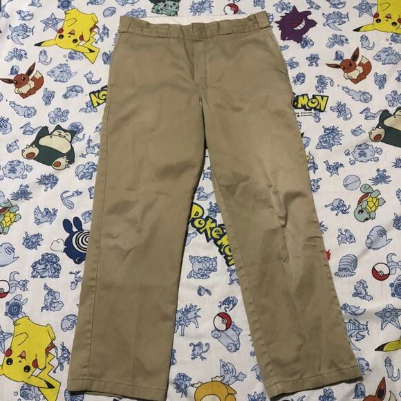 Dickies Tan 874 Casual Workwear Pants 34x30 - Picture 1 of 4